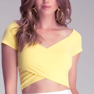 BEBE crop top